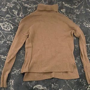 J-Crew Camel Turtleneck